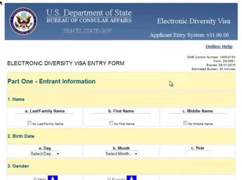 american lottery visa 2021.